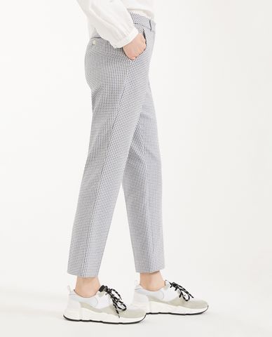  WEEKEND MAX MARA - Quần tây nữ ống suông xếp li thanh lịch 