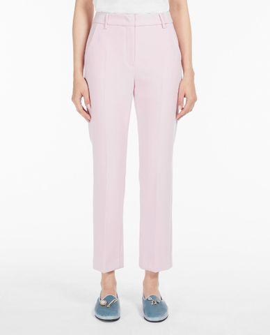  WEEKEND MAX MARA - Quần nữ ống đứng Viscose Canvas 