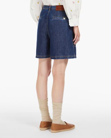  WEEKEND MAX MARA - Quần short jeans phối túi Elica 