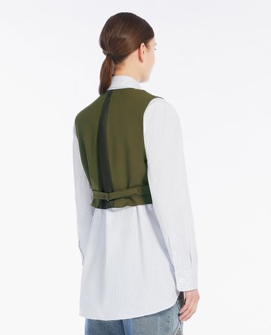  WEEKEND MAX MARA - Áo khoác gilet nữ cổ U Gioco 