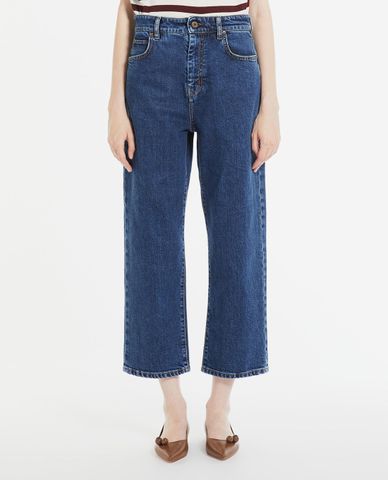  WEEKEND MAX MARA - Quần jeans nữ ống rộng Utopia 