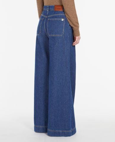  WEEKEND MAX MARA - Quần jeans ống rộng thời trang Vega 