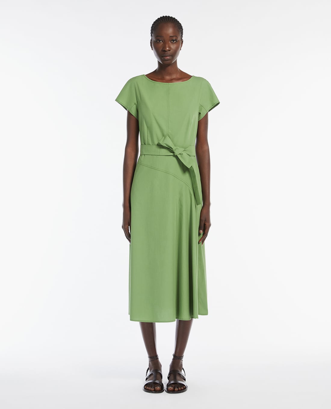 WEEKEND MAX MARA - Đầm midi thắt eo phom suông Magma