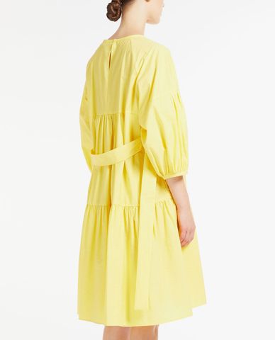  WEEKEND MAX MARA - Đầm mini cổ tròn xếp li phom suông hiện đại Lucas 