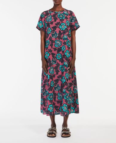  WEEKEND MAX MARA - Đầm midi tay ngắn cổ thuyền Aral 