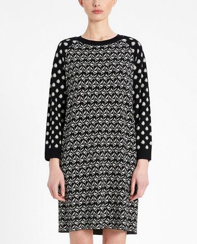  WEEKEND MAX MARA - Đầm mini phom suông tay dài thời trang 