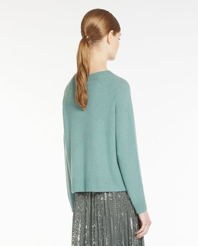  WEEKEND MAX MARA - Áo dệt kim nữ cổ tròn tay dài Alghero 