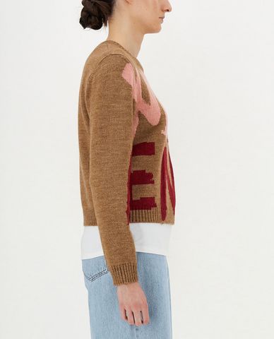  WEEKEND MAX MARA - Áo len nữ dài tay phom suông Wool And Alpaca 