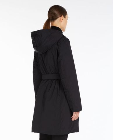  WEEKEND MAX MARA - Áo khoác nữ phối mũ dáng dài Eguale 