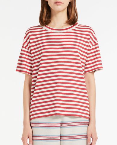  WEEKEND MAX MARA - Áo thun nữ tay ngắn cổ tròn Adelfi 