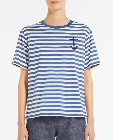  WEEKEND MAX MARA - Áo thun nữ ngắn tay cổ tròn Volume 