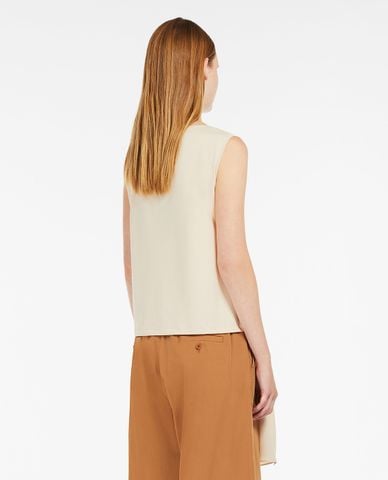  WEEKEND MAX MARA - Áo sát nách cổ thuyền Jersey 
