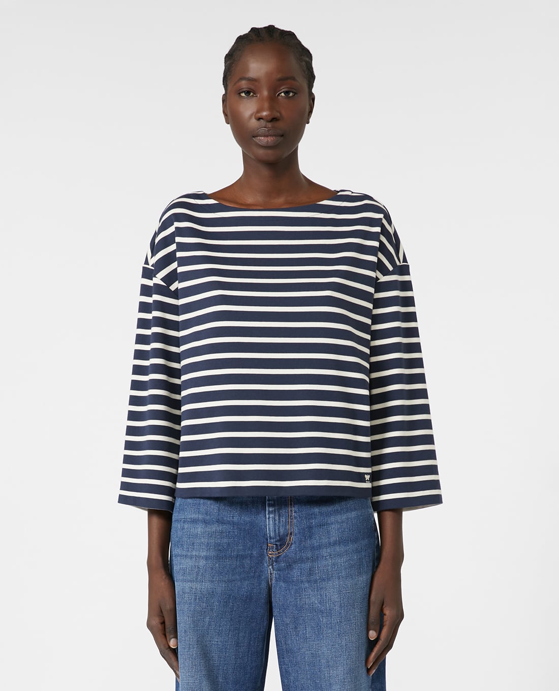 WEEKEND MAX MARA - Áo thun nữ cổ tròn tay dài Campale