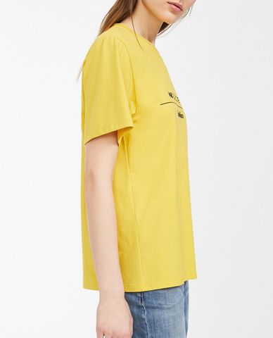  WEEKEND MAX MARA - Áo thun nữ phom suông tay ngắn thời trang 