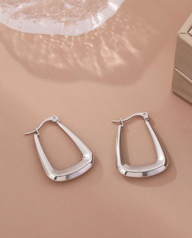  CECI - Khuyên tai nữ khoen hình thang cá tính 