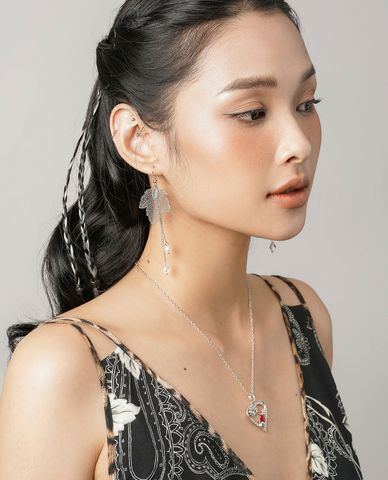  CECI - Khuyên tai nữ chuỗi dài sang trọng 