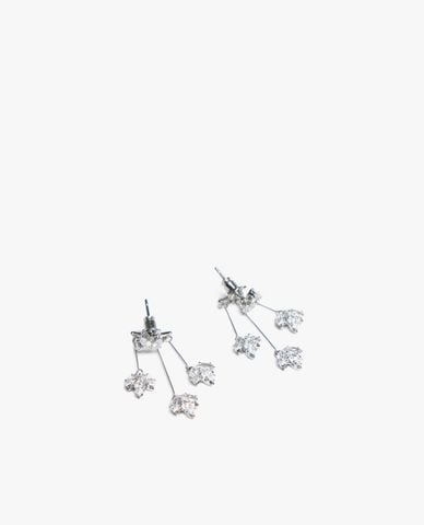  CECI - Khuyên tai nữ hợp kim dạng thả đính đá sang trọng 