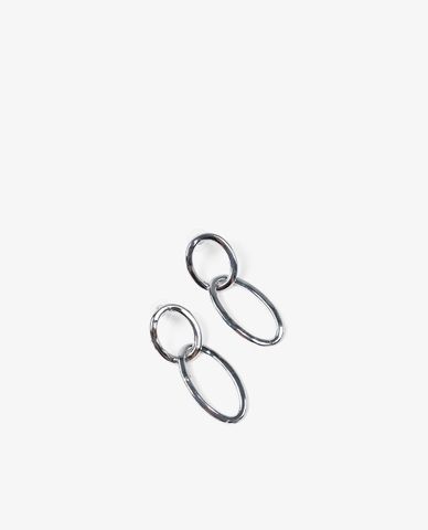  CECI - Khuyên tai nữ xỏ lỗ dáng thả hình oval thời trang 