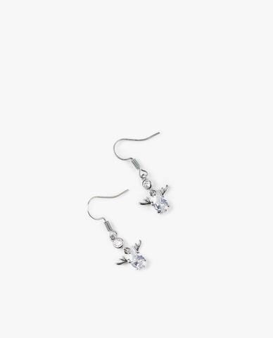  CECI - Khuyên tai nữ hình tuần lộc đính đá sang trọng 