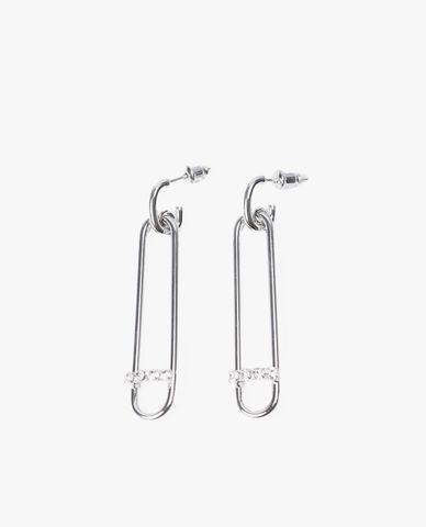  CECI - Khuyên tai nữ dáng thả đính đá sang trọng 