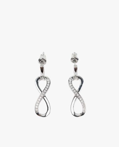  CECI - Khuyên tai nữ dáng thả hình vô cực cá tính 