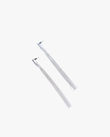  CECI - Khuyên tai nữ dáng thả đính đá sang trọng 