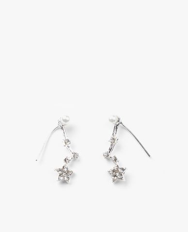  CECI - Khuyên tai nữ xỏ lỗ dáng dài hình ngôi sao sang trọng 