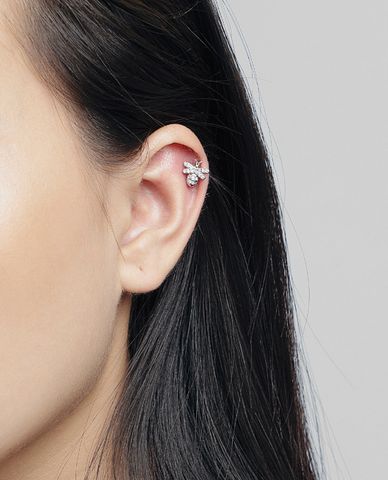  CECI - Khuyên tai nữ đơn hình chú ong nhỏ độc đáo 