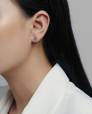  CECI - Khuyên tai nữ hình cánh hoa nhỏ thời trang 