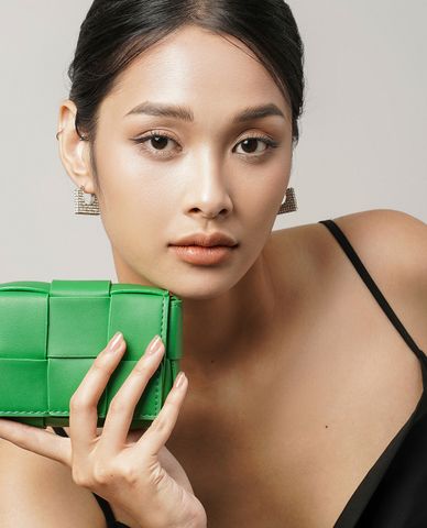  CECI - Khuyên tai nữ đính đá nữ tính 