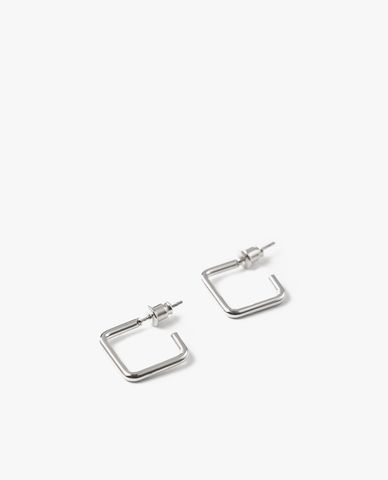  CECI - Khuyên tai nữ khoen vuông dáng hở cá tính 