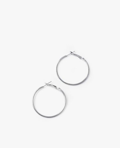  CECI - Khuyên tai nữ khoen tròn dáng to thời trang 