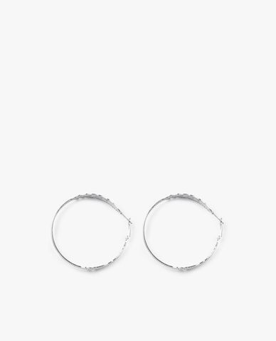  CECI - Khuyên tai nữ tròn thiết kế lông vũ độc đáo 