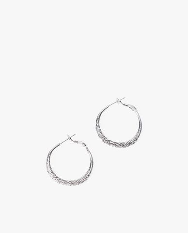  CECI - Khuyên tai nữ khoen tròn xoắn vòng cá tính 