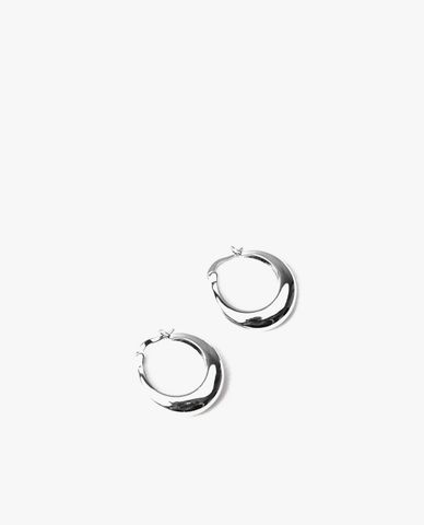  CECI - Khuyên tai nữ khoen tròn trơn sang trọng 