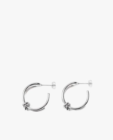  CECI - Khuyên tai nữ khoen tròn thắt nút cá tính 