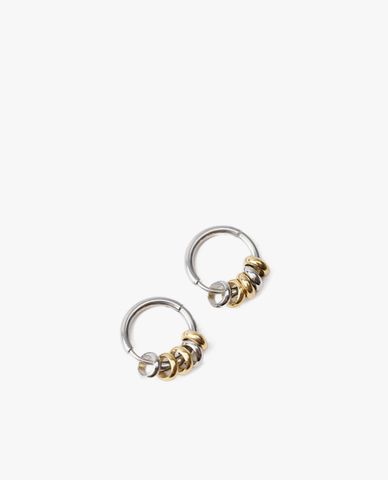  CECI - Khuyên tai nữ khoen tròn cá tính 