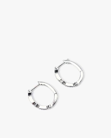  CECI - Khuyên tai nữ hình tròn đính đá tinh tế 