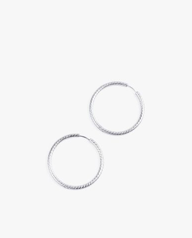  CECI - Khuyên tai nữ khoen tròn cỡ lớn thời thượng 