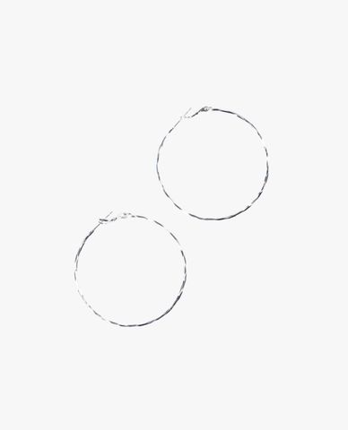  CECI - Khuyên tai nữ khoen tròn lớn cá tính 