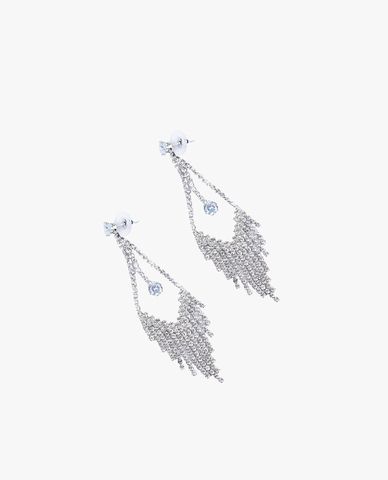  CECI - Khuyên tai nữ hình chiếc lá dáng thả lấp lánh 