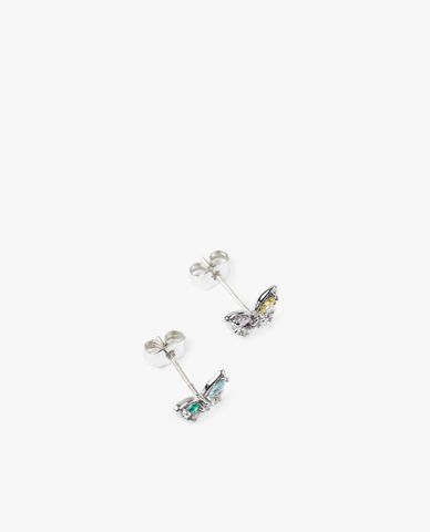  CECI - Khuyên tai nữ bươm bướm đính đá sang trọng 