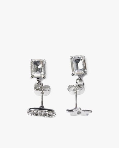  CECI - Khuyên tai nữ chốt đẩy đính đá sang trọng 