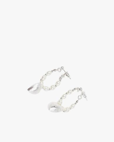  CECI - Khuyên tai nữ chuỗi hạt ngọc trai thời trang 