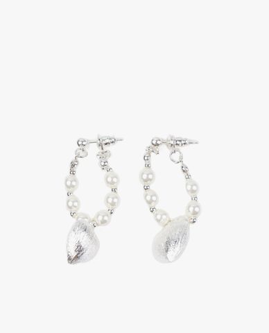  CECI - Khuyên tai nữ chuỗi hạt ngọc trai thời trang 