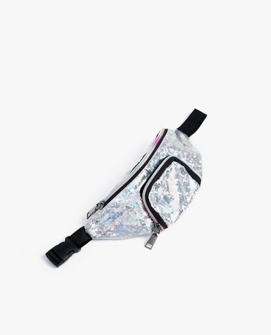  CECI - Túi bao tử thời trang phối khóa zip nhiều màu 