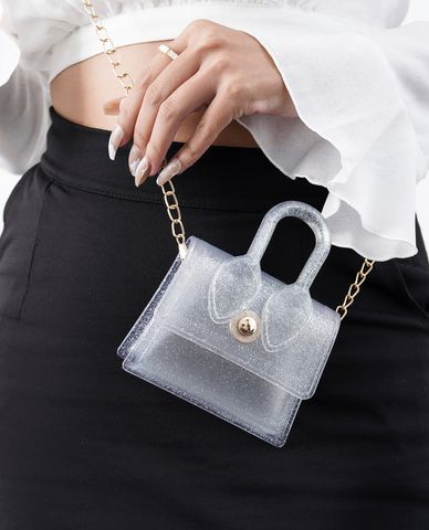  CECI - Túi xách nữ nắp gập chữ nhật nhỏ thời trang 