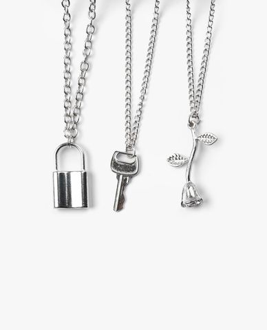  CECI - Pack 6 vòng cổ nữ kim loại thiết kế mặt dây độc đáo 