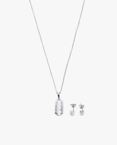  CECI - Bộ 2 món trang sức nữ hình lưỡi lam cá tính 