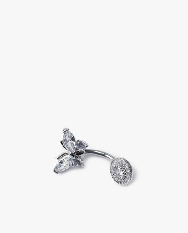  CECI - Khuyên rốn nữ thiết kế cánh bướm đính đá thời trang 